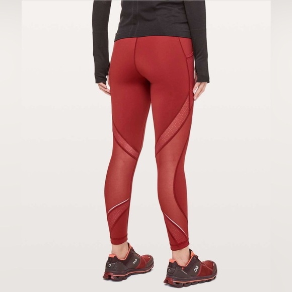 Lululemon Run Smoothly Crop 23" Leggings Sz 8 - Picture 1 of 10